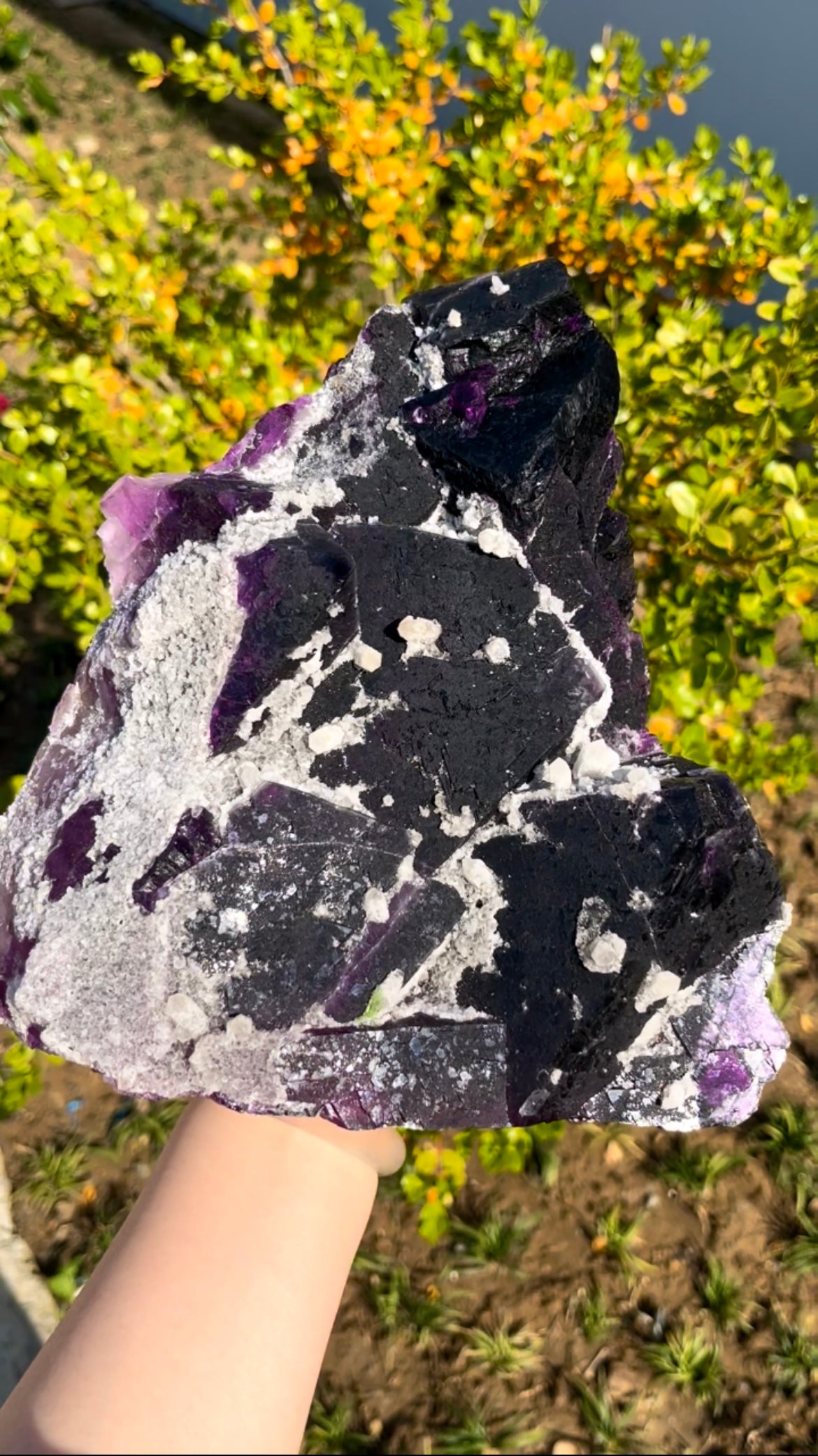 4.3KG Natural Dreamy Purple Fluorite Raw Crystal Mineral Specimen