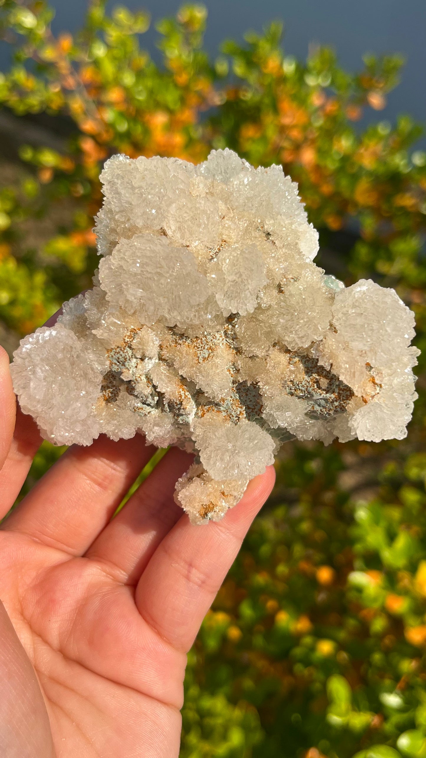 0.2KG Natural White Hemimorphite Raw Mineral Specimen