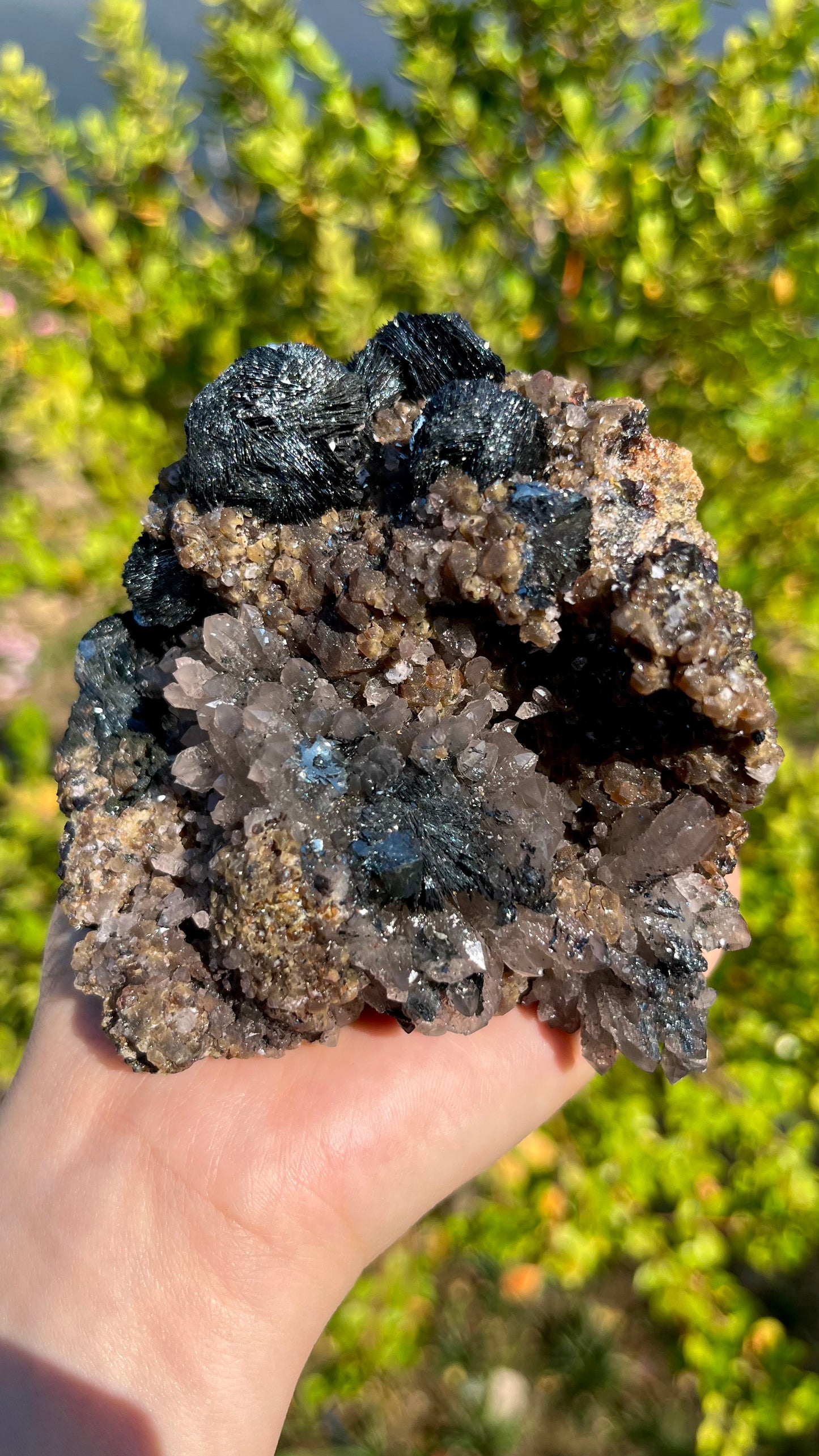 0.6KG Specularite Intergrowth Quartz Crystal Specimen