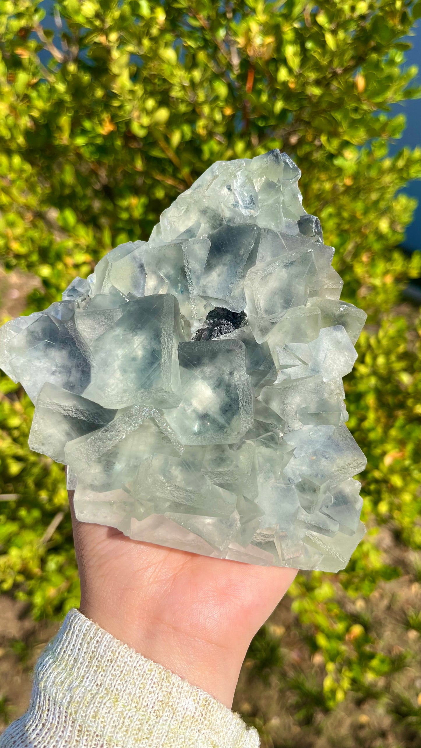 0.5KG Natural Green Fluorite Raw Mineral Specimen