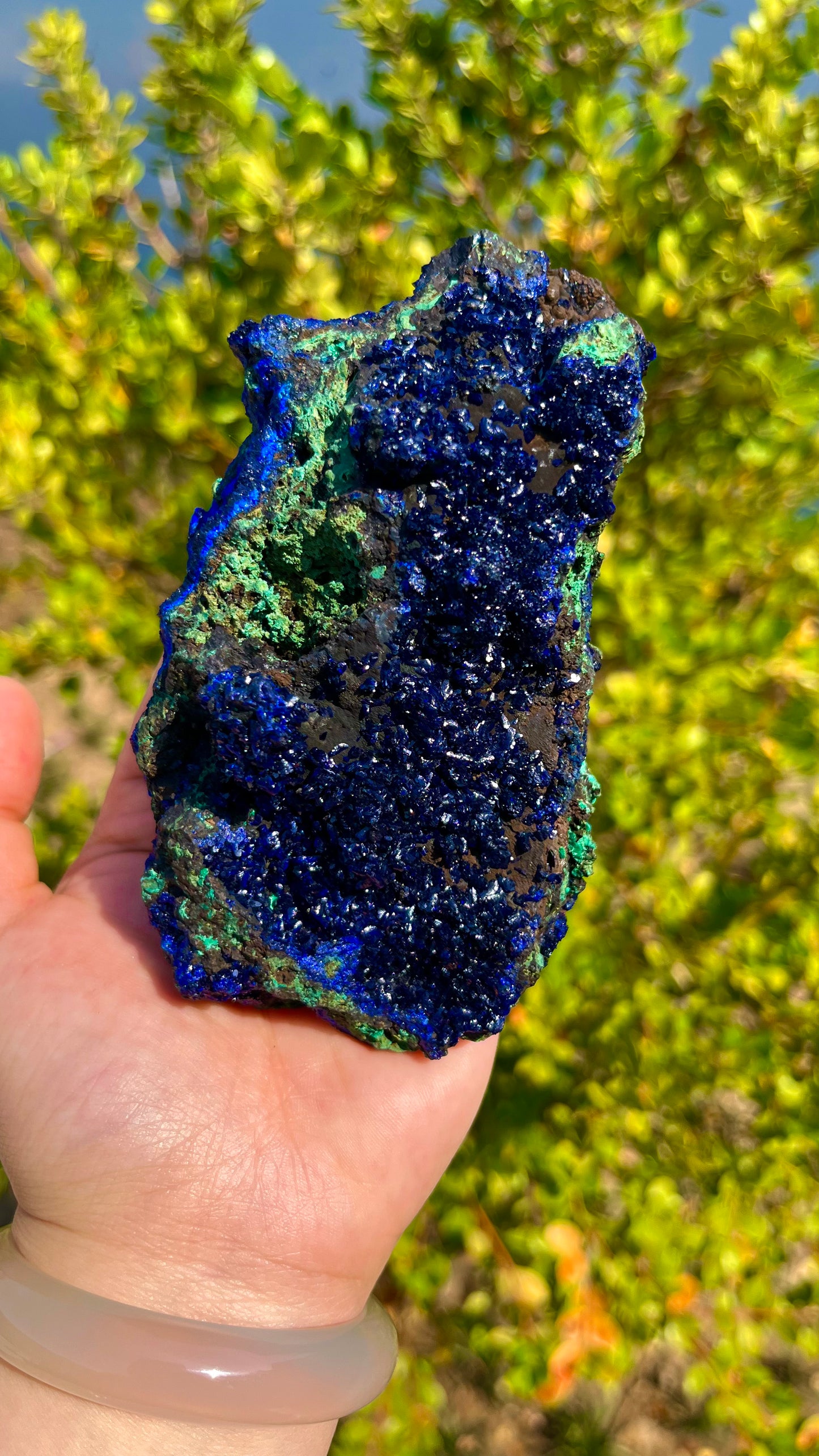 0.3KG Natural Azurite Raw Mineral Specimen