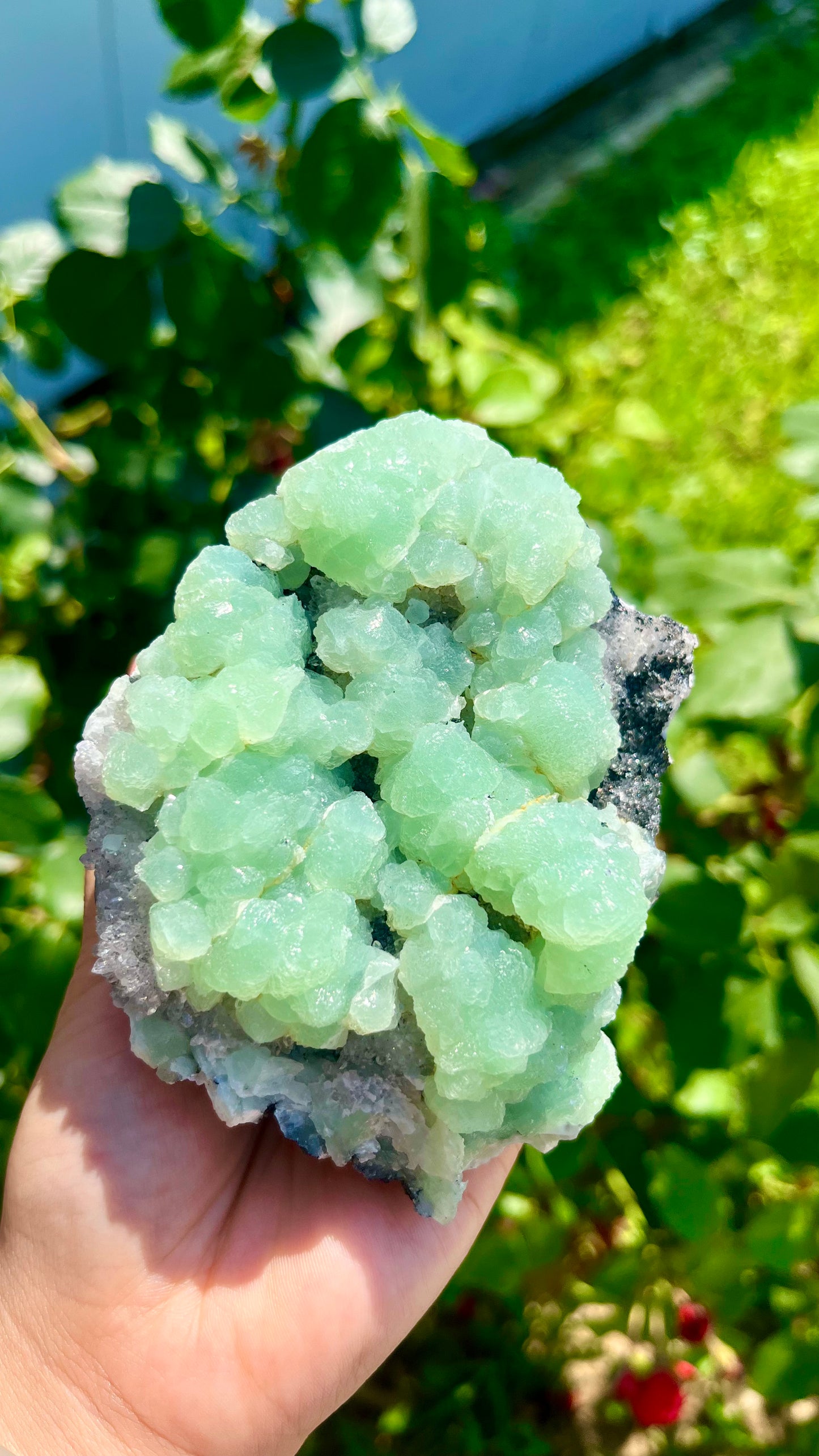 0.4KG Natural Prehnite Mineral Specimen