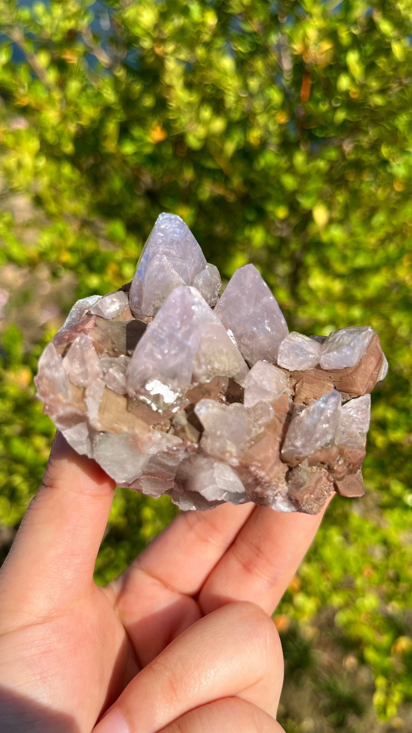 0.1KG Natural Purple Calcite Raw Mineral Specimen