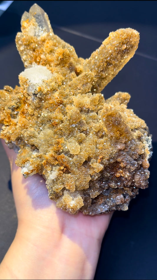 0.75KG Natural Sugar Crystal High Clarity Raw Mineral Specimen
