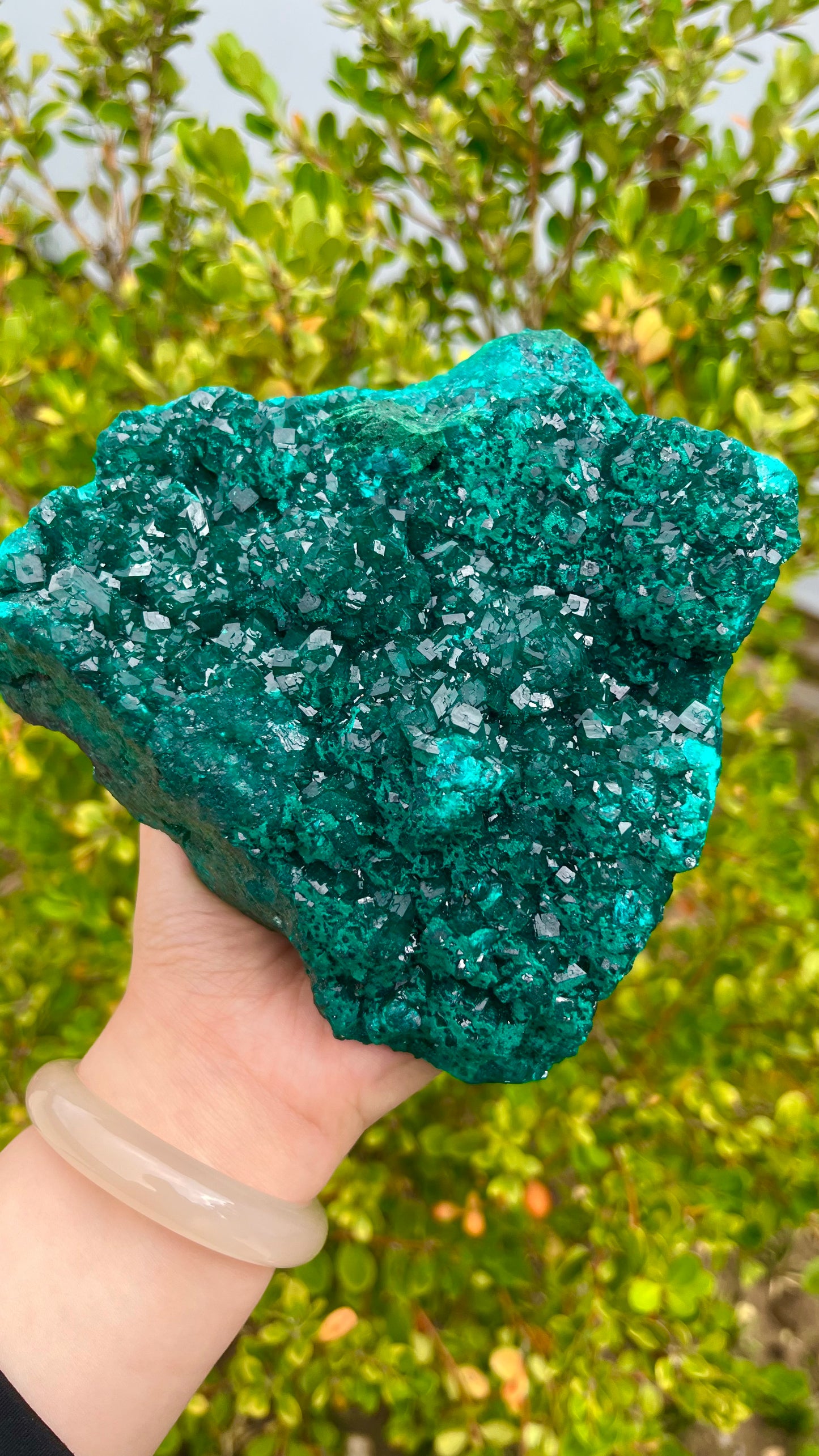 1.3KG Natural Imperial Green Azurite Raw Mineral Specimen