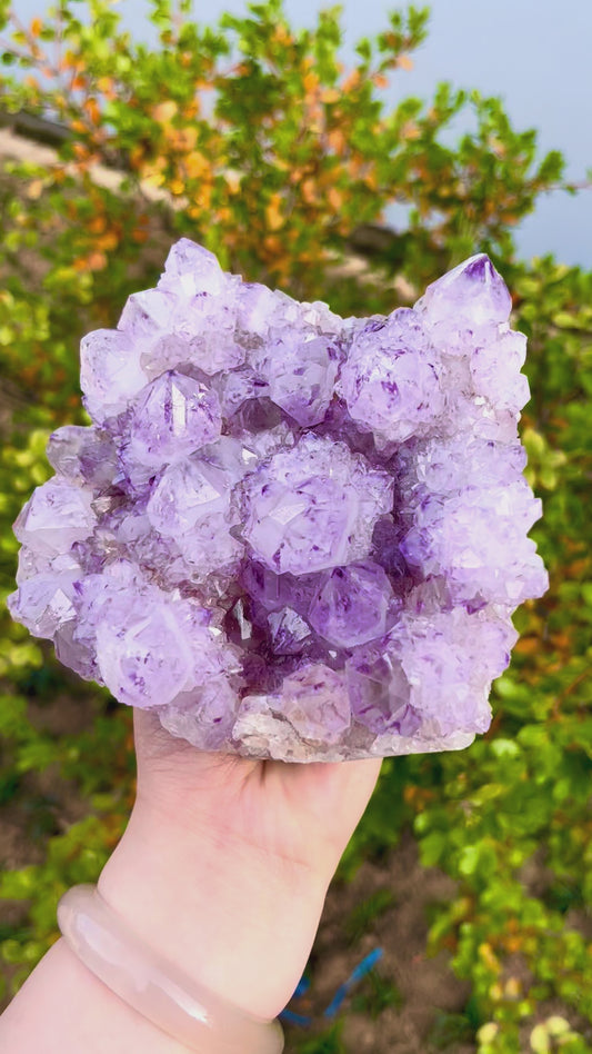 1KG Natural Amethyst Raw Crystal High Purity Healing Mineral Stone