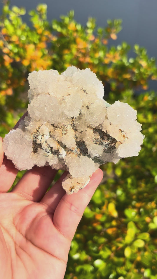 0.2KG Natural White Hemimorphite Raw Mineral Specimen