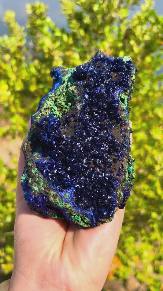 0.3KG Natural Azurite Raw Mineral Specimen