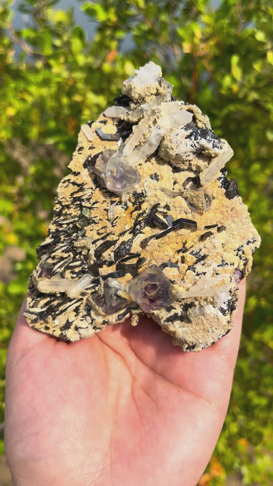 0.3KG Natural Yaogangxian Tungsten Manganese Ore (Wolframite) Mineral Specimen